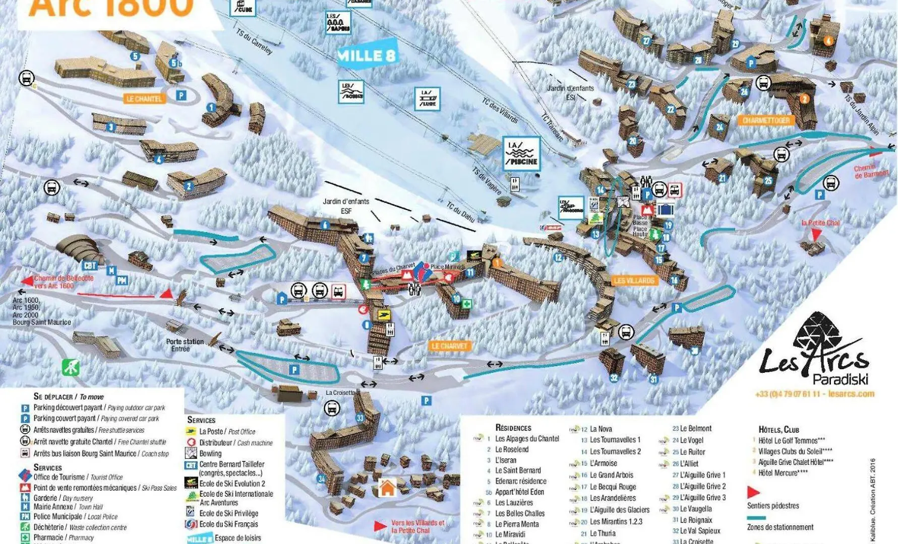 Residence Archeboc - Appartement En Duplex Pour 6 Personnes A Arc 1800 Proche Des Pistes Dans Le Village De Charmettoger Mae-2023 Les Arcs
